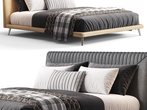 Cattelan Italia Amadeus Bed 3Dモデル