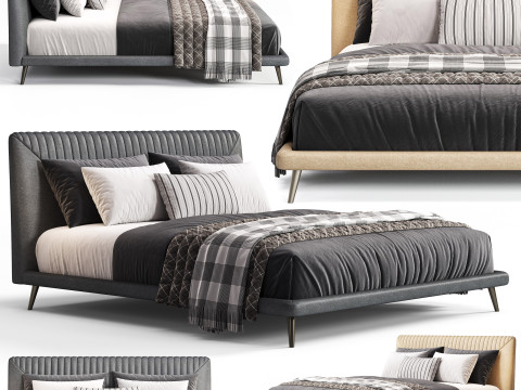 Cattelan Italia Amadeus Bed 3D Модель