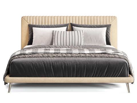 Cattelan Italia Amadeus Bed 3D Модель