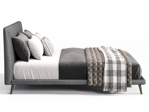 Cattelan Italia Amadeus Bed 3D Модель