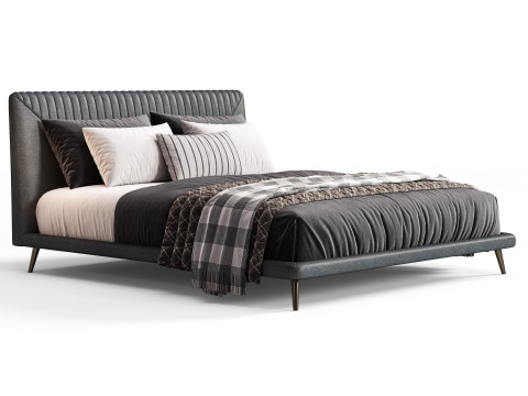 Cattelan Italia Amadeus Bed 3D Модель