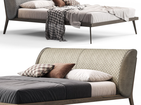 Cattelan Italia AYRTON Bed 3Dモデル