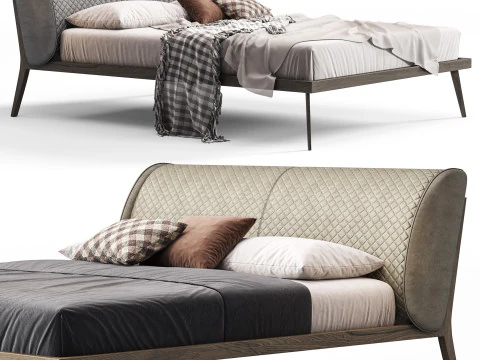 Cattelan Italia AYRTON Letto Modello 3D