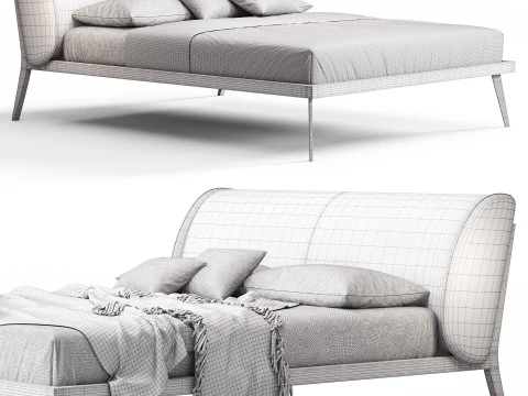 Cattelan Italia AYRTON Bed 3D Model