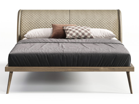 Cattelan Italia AYRTON Bed 3Dモデル