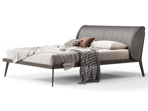 Cattelan Italia AYRTON Bed 3Dモデル