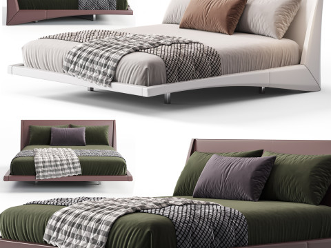 Cattelan Italia Dylan Bed 3D Model