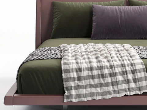 Cattelan Italia Dylan Bed 3D Model