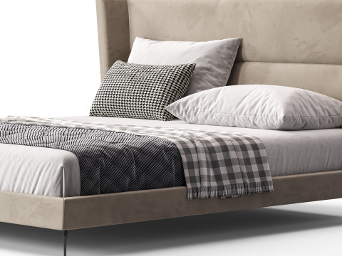 Cattelan Italia Ludovic Bed Modelo 3D