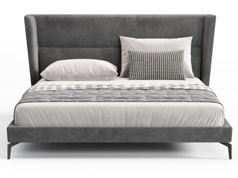 Cattelan Italia Ludovic Bed Modelo 3D