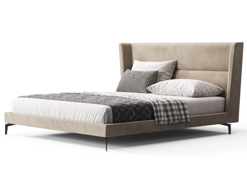 Cattelan Italia Ludovic Bed Modelo 3D