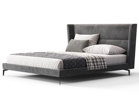 Cattelan Italia Ludovic Bed Modelo 3D