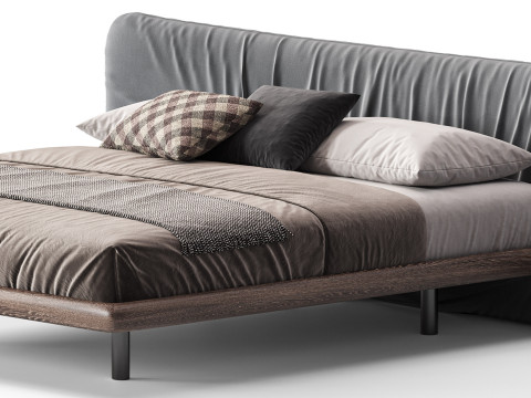 Cattelan Italia Marlon Bed 3D Модель