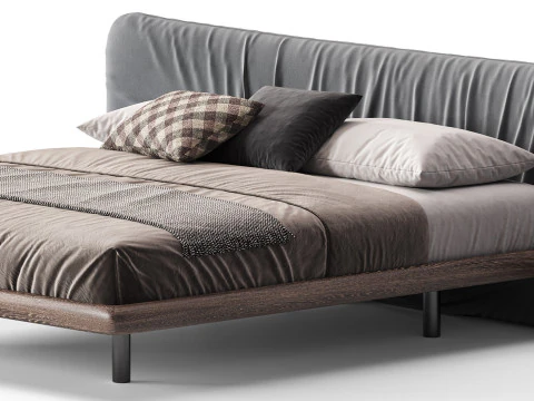 Cattelan Italia Marlon Bed 3D Model