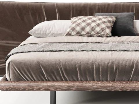 Cattelan Italia Marlon Bed 3D Model