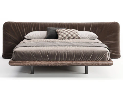 Cattelan Italia Marlon Bed 3D Model