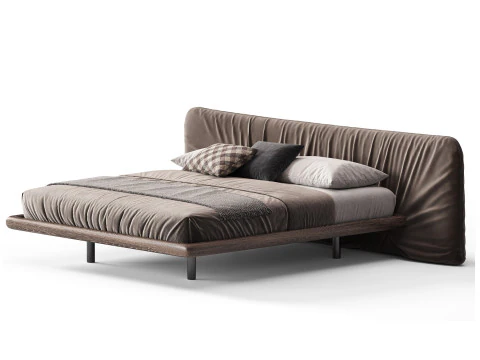 Cattelan Italia Marlon Bed 3D Model
