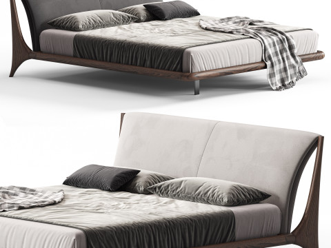 Cattelan Italia Nelson Bed 3Dモデル