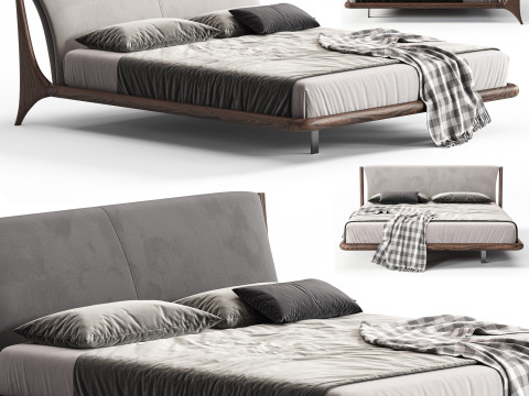 Cattelan Italia Nelson Bed 3Dモデル