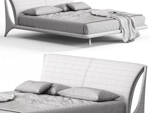 Cattelan Italia Nelson Bed 3Dモデル
