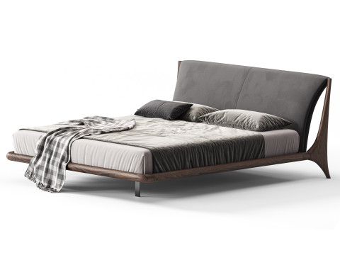 Cattelan Italia Nelson Bed 3Dモデル