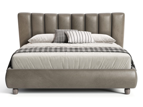 Diotti Amanda Upholstered Bed Modelo 3D