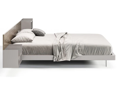 Diotti California Wood Bed 3D Model