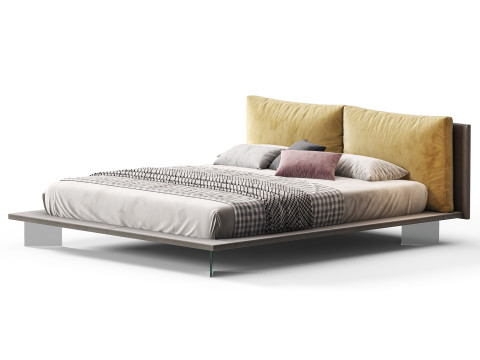 Diotti Ghibli Floating Bed 3Dモデル
