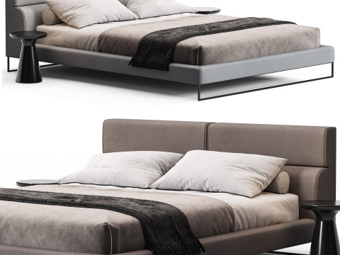 Frigerio Cloud Bed 3Dモデル