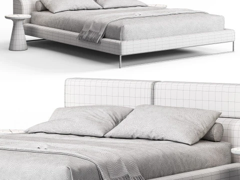 Frigerio Bulut Yatağı 3D Model