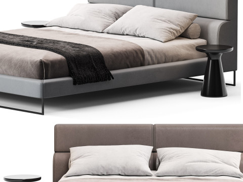 Frigerio Cloud Bed 3D-Modell