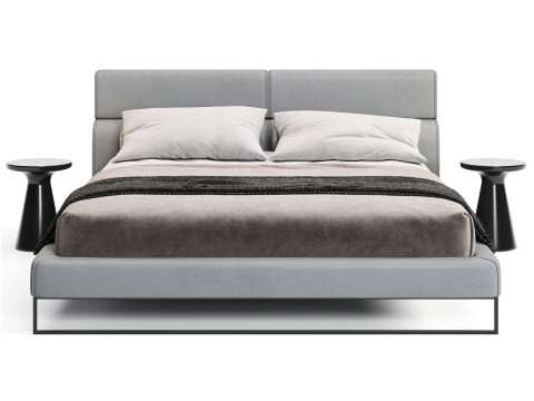 Frigerio Cloud Bed 3D-Modell