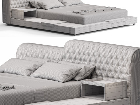 Frigerio Miller Bed 3Dモデル