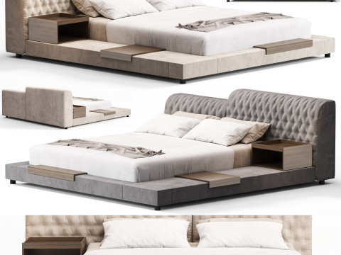 Frigerio Miller Bed 3Dモデル