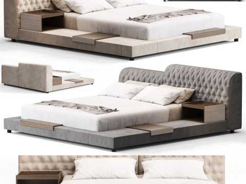 Frigerio Miller Bed 3D Model