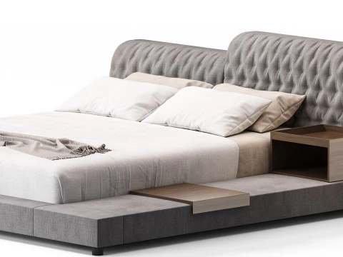 Frigerio Miller Bed 3D Model