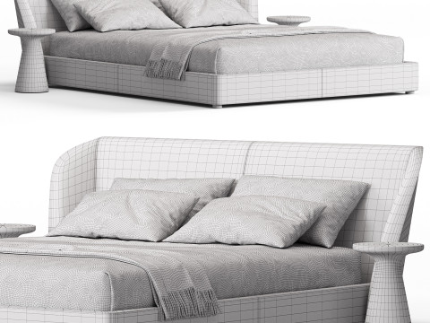 Gallotti Radice Xeni Bed 3Dモデル