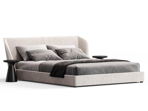 Gallotti Radice Xeni Bed 3Dモデル