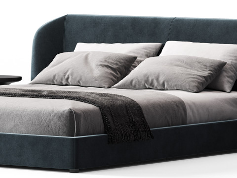 Gallotti Radice Xeni Bed 3Dモデル