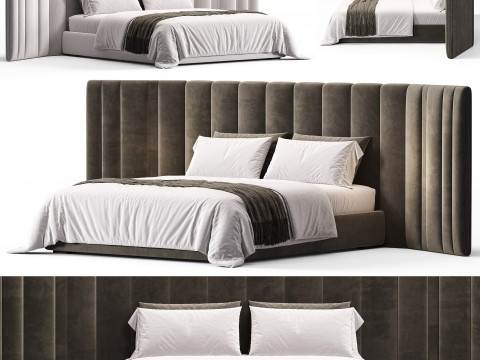 Gallotti Radice Yuki Bed 3D 모델
