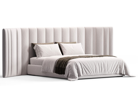 Gallotti Radice Yuki Bed 3D 모델