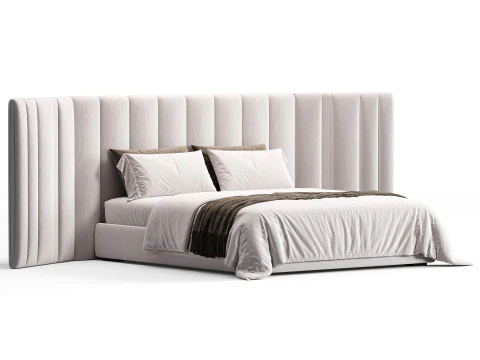 Gallotti Radice Yuki Bed 3D Model