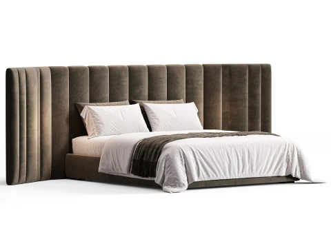 Gallotti Radice Yuki Bed 3D Model