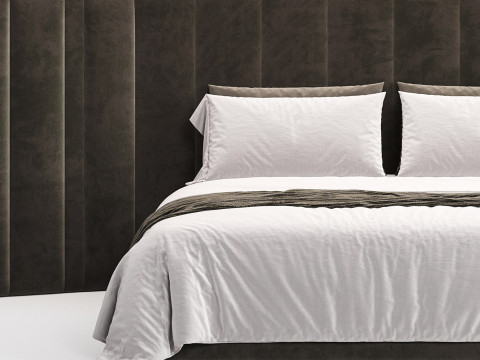 Gallotti Radice Yuki Bed 3D 모델