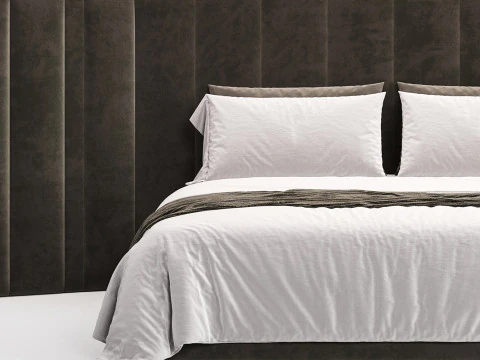 Gallotti Radice Yuki Bed 3D Model