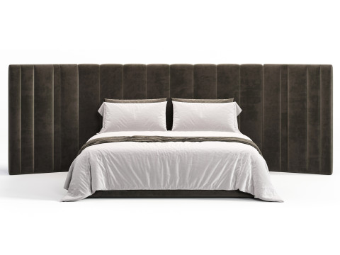 Gallotti Radice Yuki Bed 3D 모델