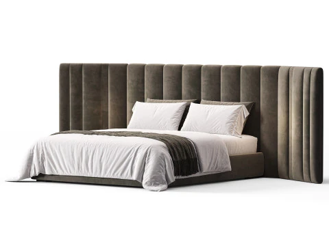 Gallotti Radice Yuki Bed 3D Model