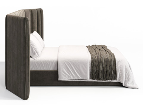 Gallotti Radice Yuki Bed 3D 모델