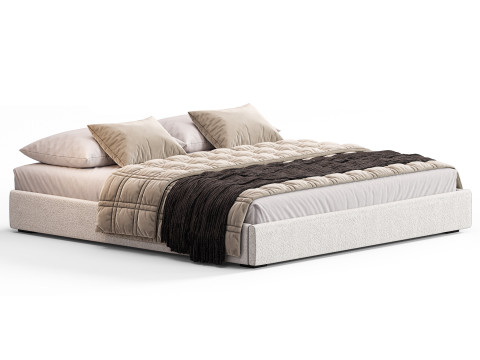 Meridiani Derek Bed 3Dモデル