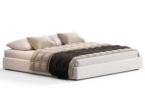 Cama Meridiani Derek Modelo 3D